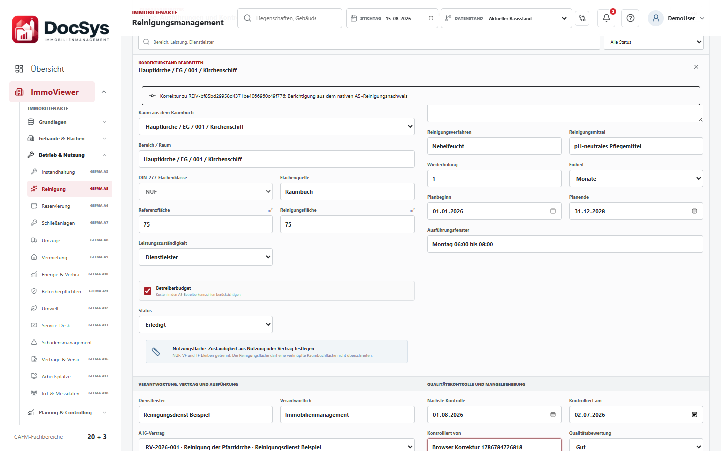 DocSys Instandhaltungsmanagement